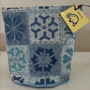 Handmade Blue Patterned Tea Cozy